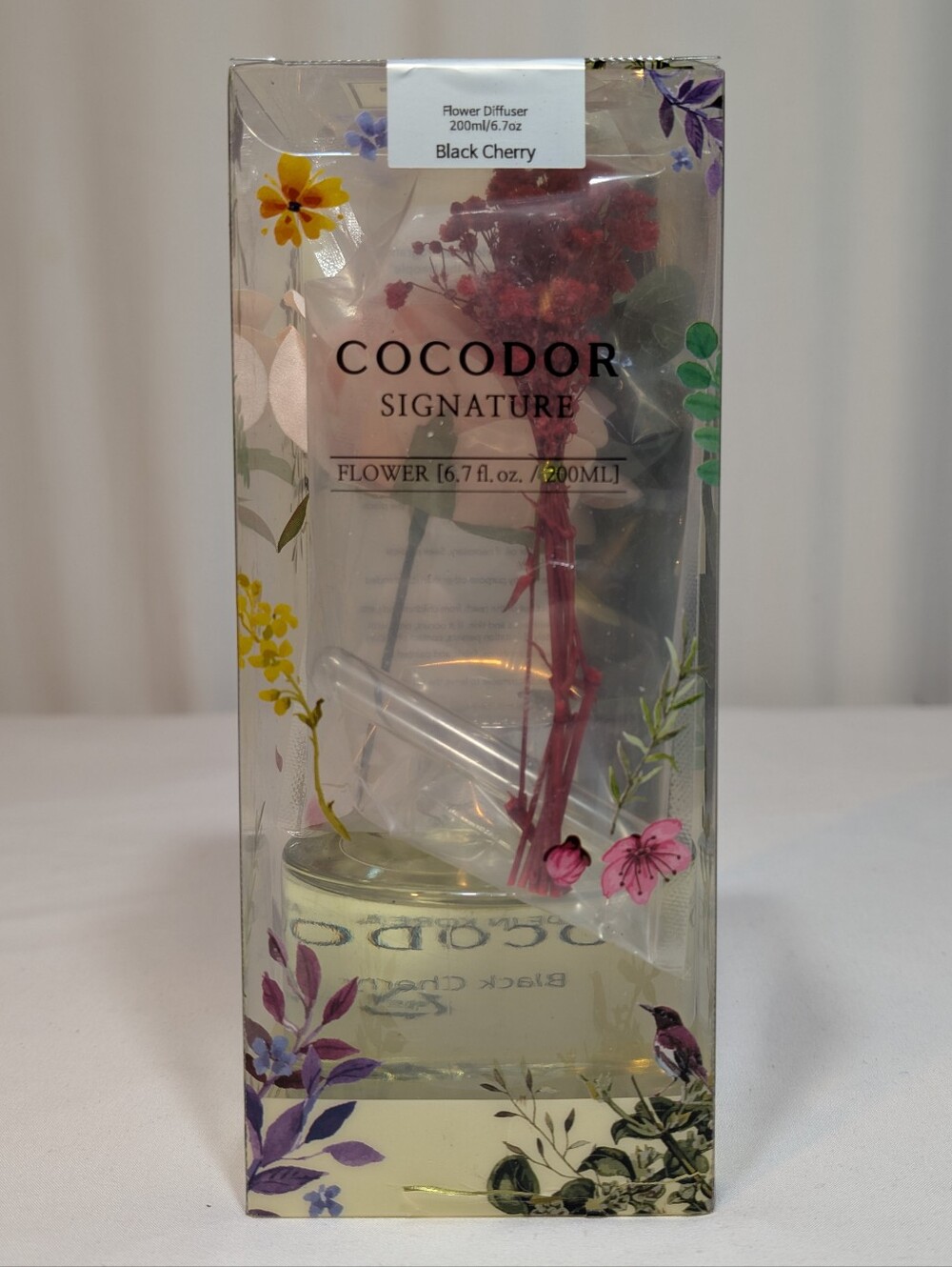 Cocod'or Cocodor Black Cherry Reed Diffuser Perfume 6.7oz (200ml) 1 Pack Reed